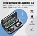 Fone sem fio Pro® Bluetooth fone de ouvido in-ear gamer sem fio Bluetooth F9-5 TWS potente